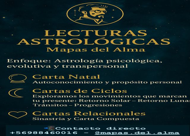TerapiasChile.cl ✨ Lecturas Astrológicas – Mapas del Alma ✨